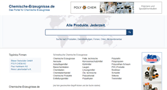 Desktop Screenshot of chemische-erzeugnisse.de
