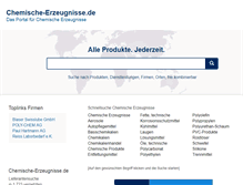 Tablet Screenshot of chemische-erzeugnisse.de